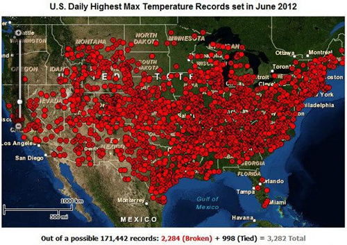 Record Temperatures